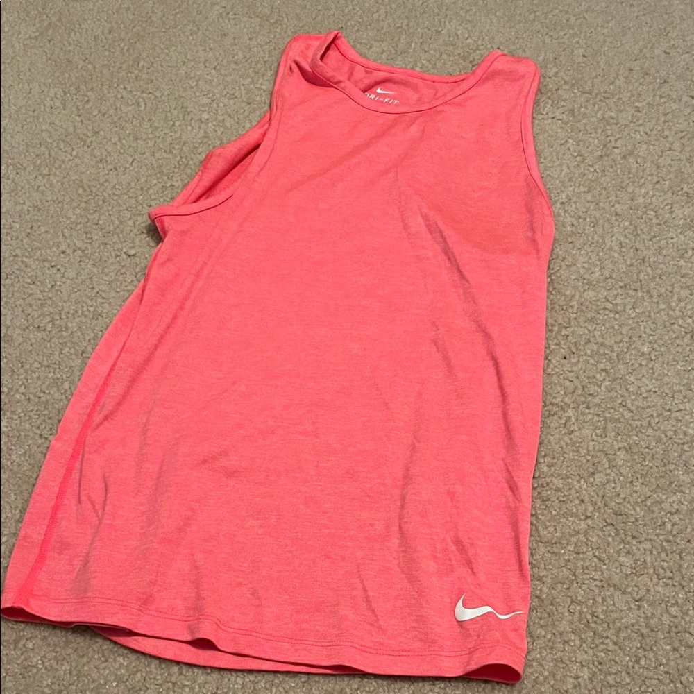 Nike Pink Coral Racerback Tank Top
